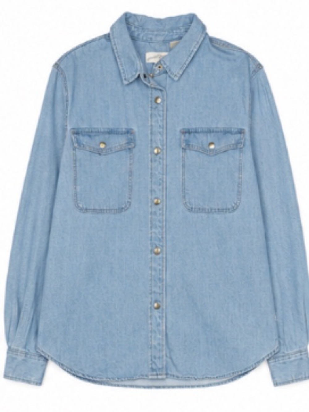 Universal Thread • Light Blue • Oversized • Denim Shirt • Large